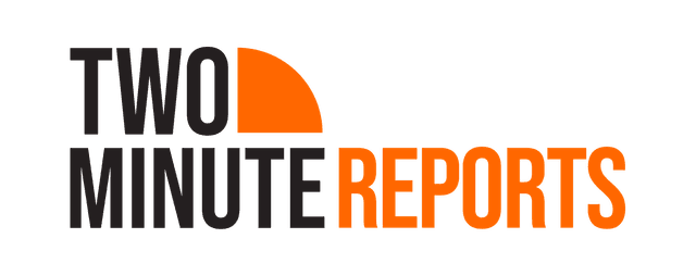 Two Minute Reports logo